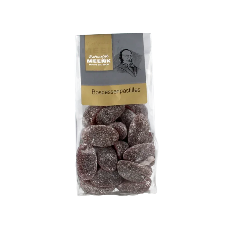 Meenk Bosbessen pastilles 160 Gram
