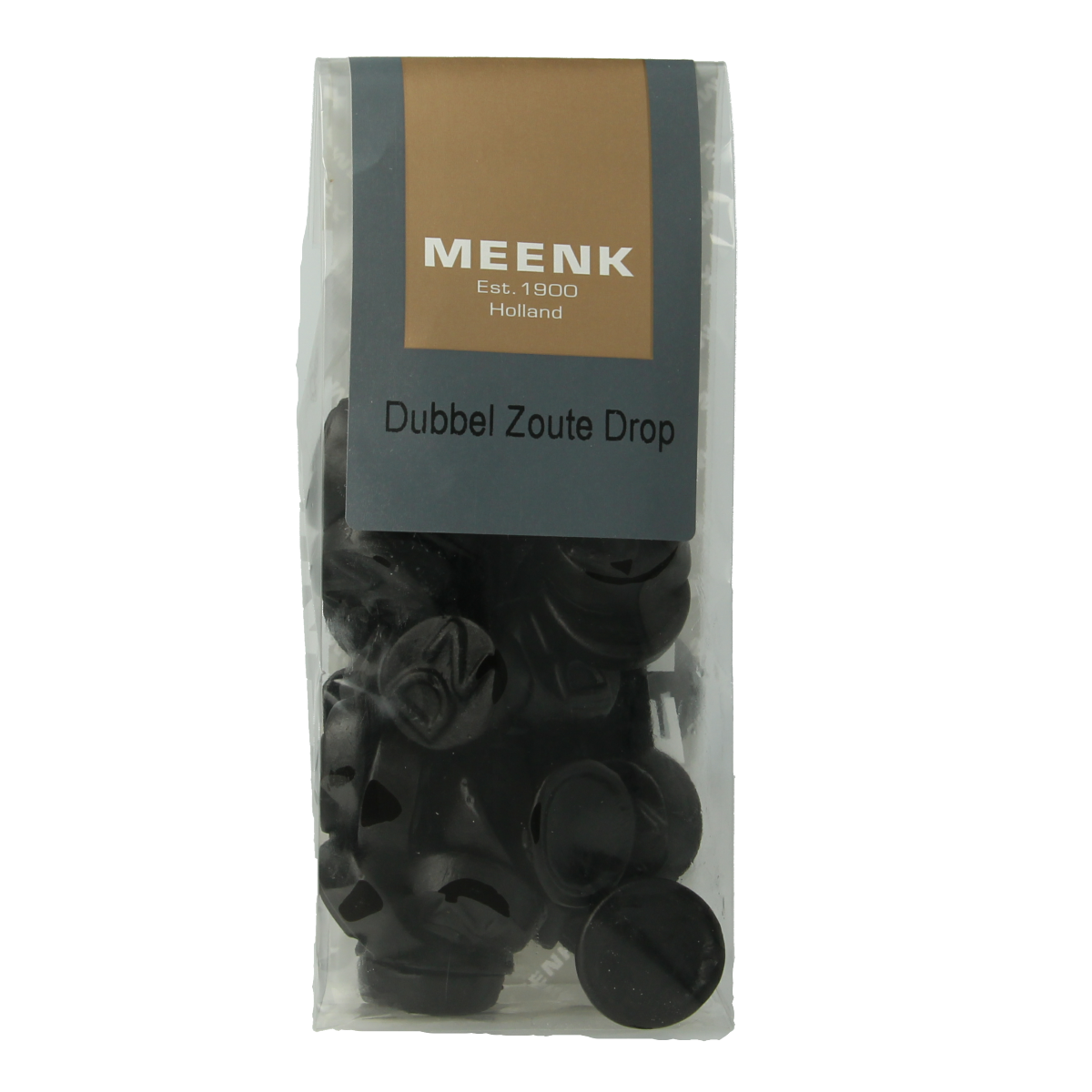Meenk Dubbelzoute drop 180.00 Gram