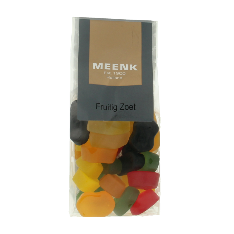 Meenk Fruitig zoet winegums 180 Gram