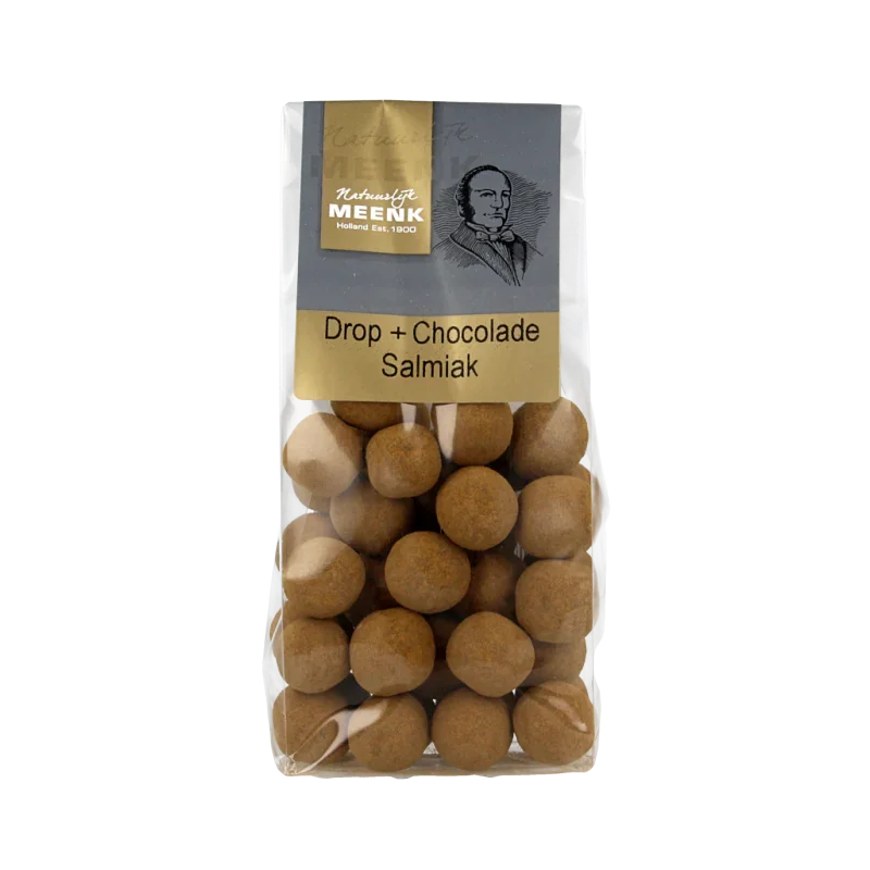 Meenk Drop chocolade salmiak 150 Gram