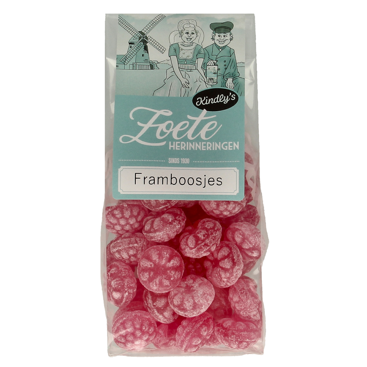 Kindly's Framboosjes zoete herinneringen 180.00 Gram