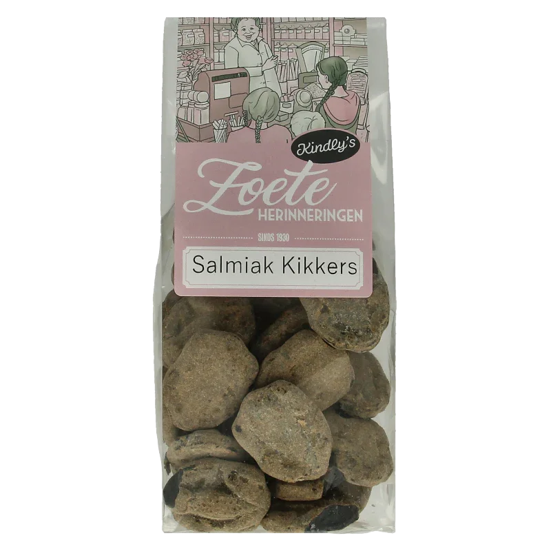 Kindly's Salmiak kikkers zoete herinneringen 180 Gram