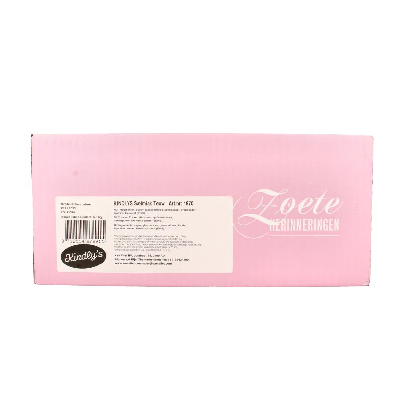 Kindly's Salmiak touw 3500 Gram