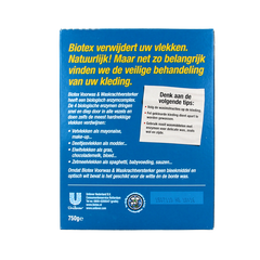 Biotex Blauw voorwas 750 Gram