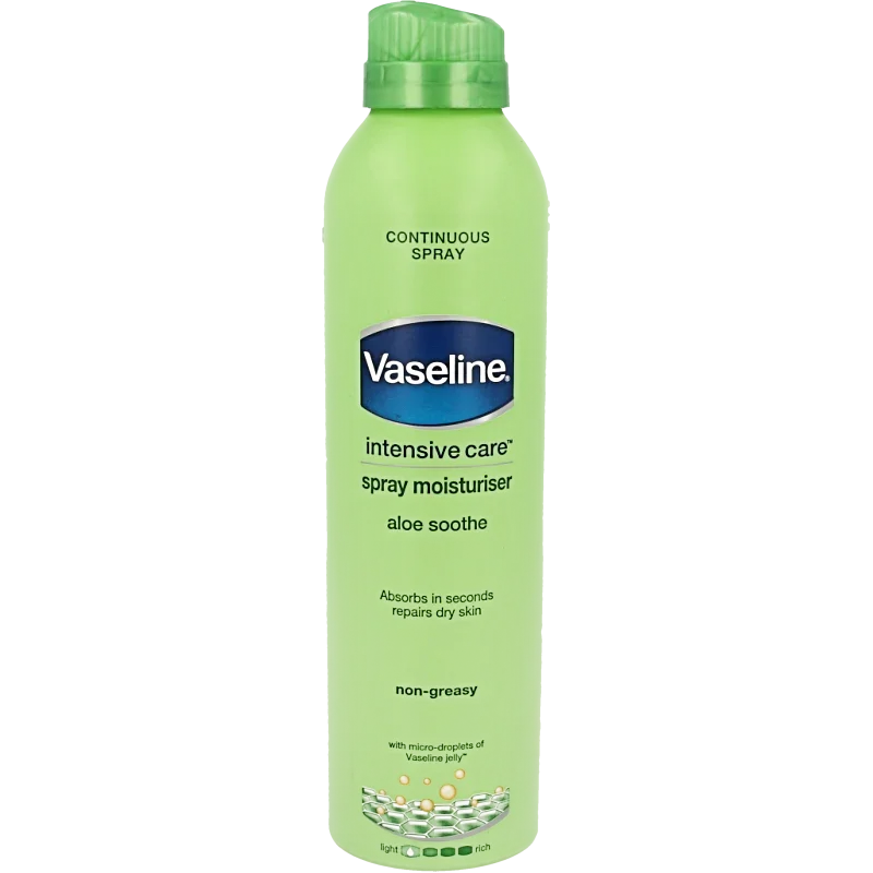 Vaseline Lotion spray aloe vera 190 Milliliter