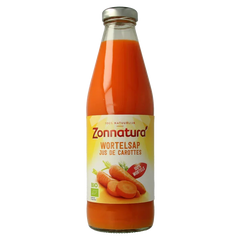 Zonnatura Wortelsap bio 750 Milliliter
