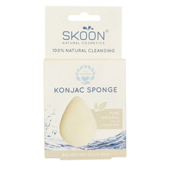 Skoon Konjac spons pure bio 1 Stuks