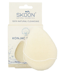 Skoon Konjac spons pure bio 1 Stuks