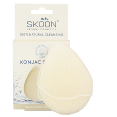 Skoon Konjac spons pure bio 1 Stuks