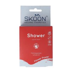 Skoon Solid shower flower power 90 Gram