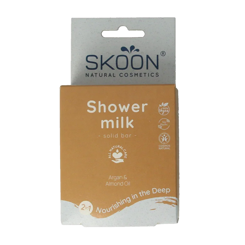 Skoon Solid shower milk nourishing into the deep 2-in-1 90 Gram