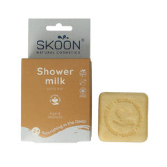Skoon Solid shower milk nourishing into the deep 2-in-1 90 Gram