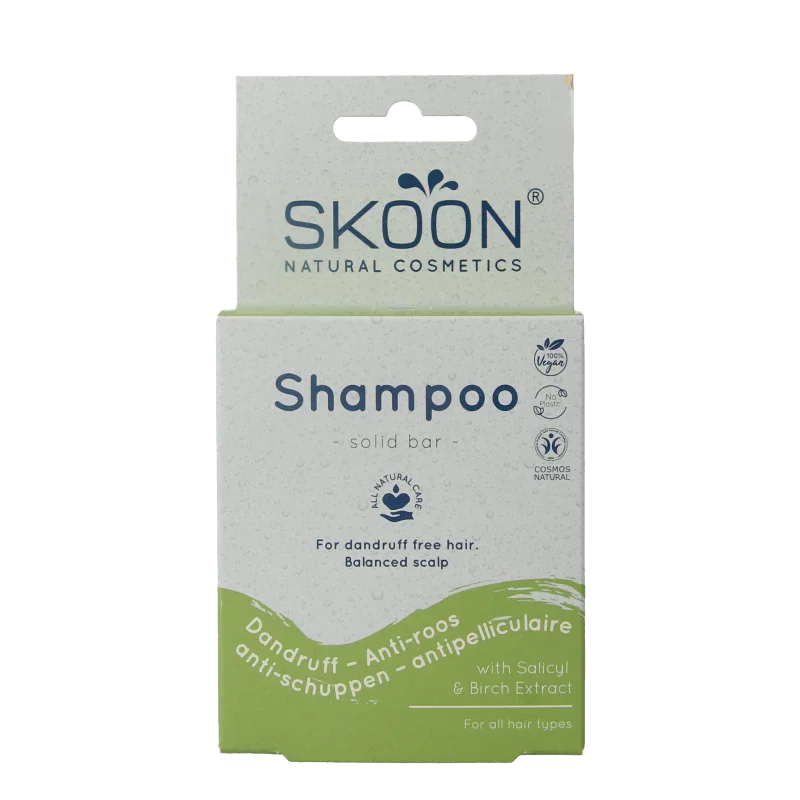 Skoon Solid shampoo anti-roos 90 Gram