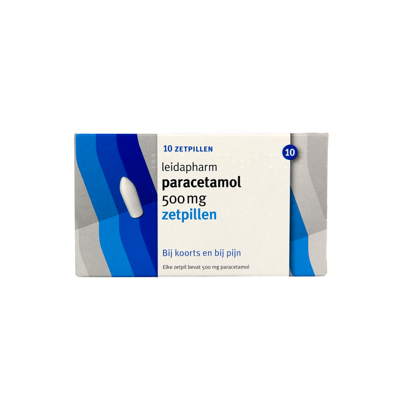 Leidapharm Paracetamol 500mg 10 Zetpillen