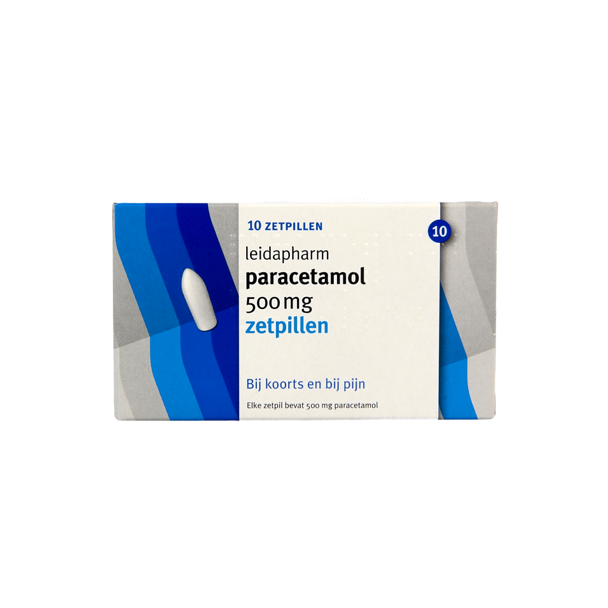 Leidapharm Paracetamol 500mg 10.00 Zetpillen