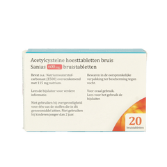 Sanias Acetylcysteine 600mg 20 Bruistabletten