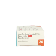 Sanias Acetylcysteine 600mg 20 Bruistabletten