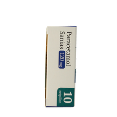 Sanias Paracetamol 120mg 10 Zetpillen