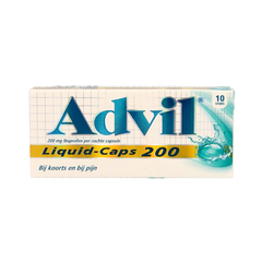 Advil Reliva liquid caps 200mg 10.00 Capsules