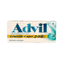 Advil Reliva liquid caps 200mg 10.00 Capsules