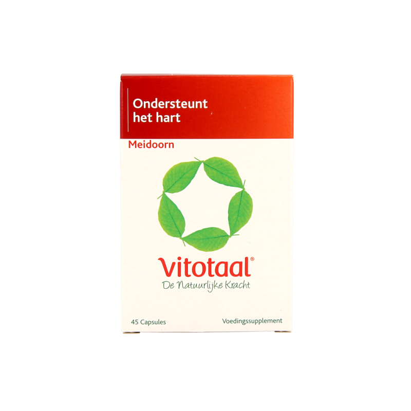 Vitotaal Meidoorn 45 Capsules