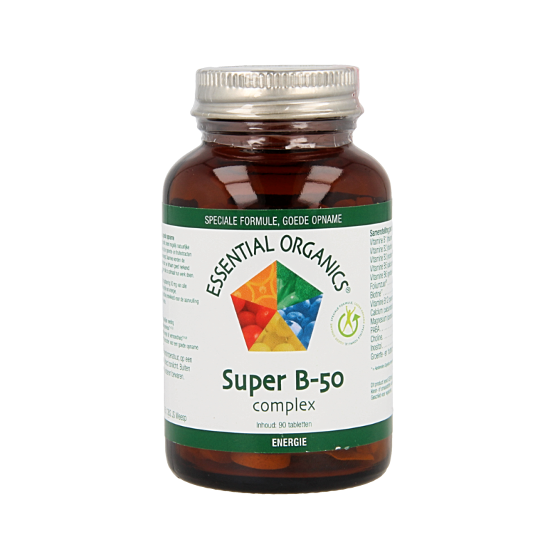 Essential Organics Super B50 complex 90.00 Tabletten