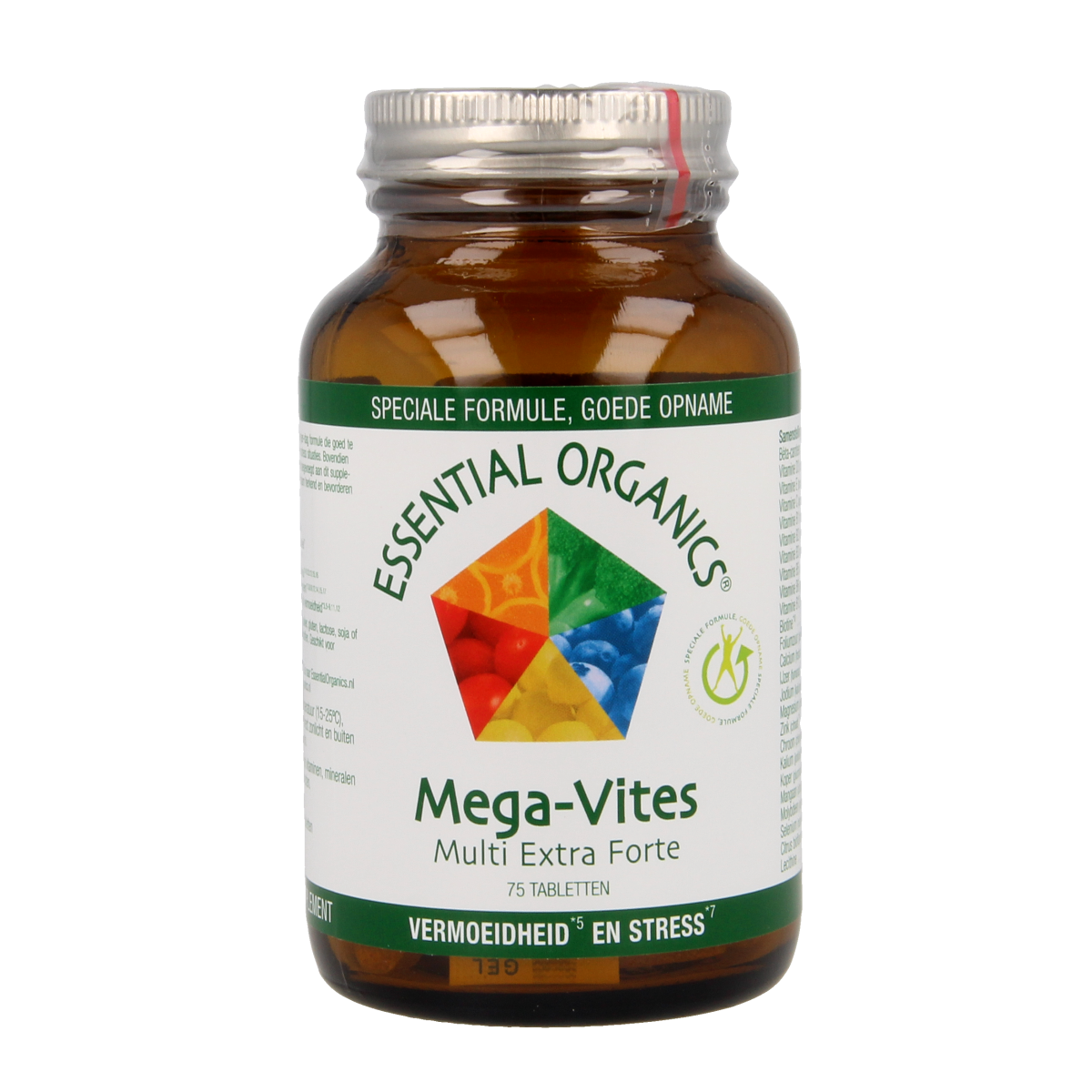 Essential Organics Mega vites 75.00 Tabletten
