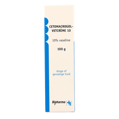 Bipharma Cetomacrogol vetcreme 10 100.00 Gram