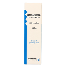 Bipharma Cetomacrogol vetcreme 10 100.00 Gram