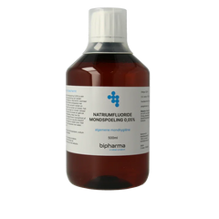 Bipharma Natriumfluoride 0,05% mondspoeling 500 Milliliter
