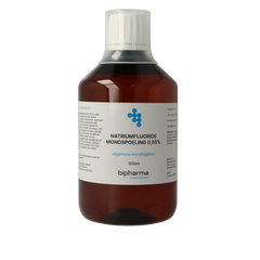 Bipharma Natriumfluoride 0,05% mondspoeling 500.00 Milliliter