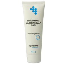 Bipharma Parafine-vaselinezalf 50% losse tube 100.00 Gram