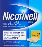 Nicotinell TTS20 14mg 14.00 Stuks