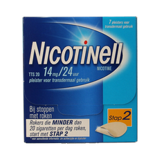 Nicotinell TTS20 14mg 7 Stuks