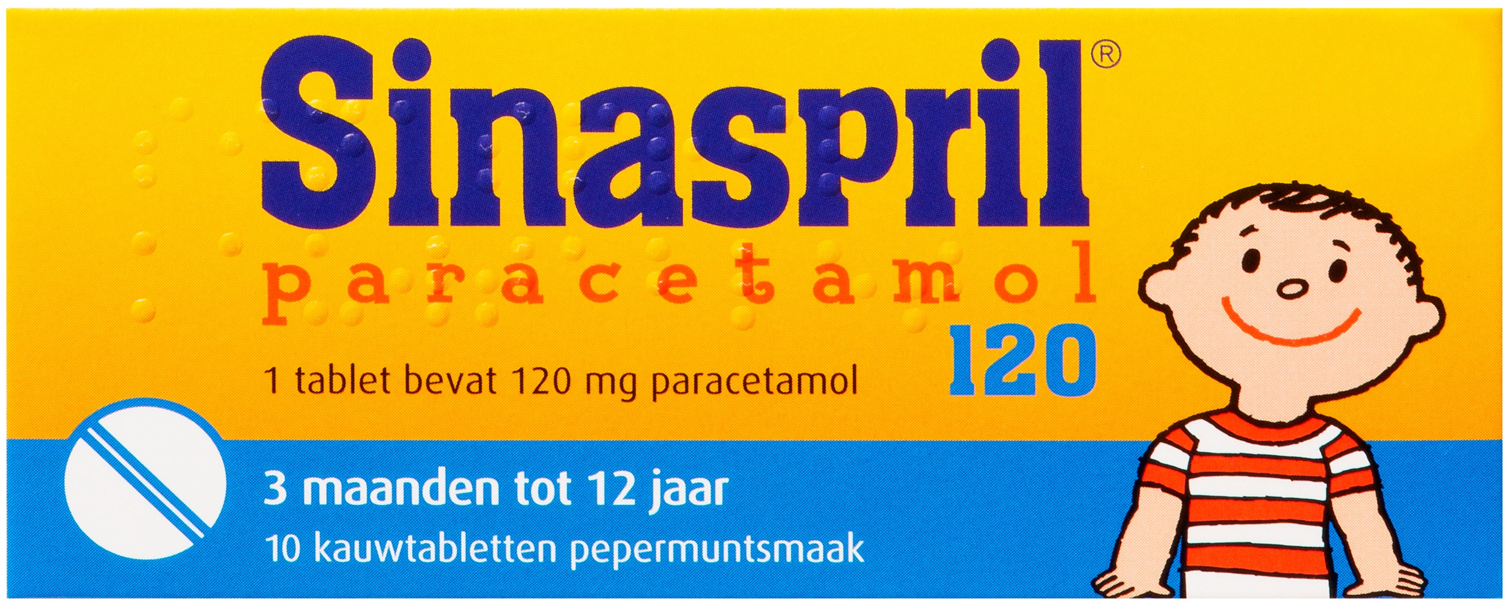 Sinaspril Paracetamol 120mg 10.00 Tabletten