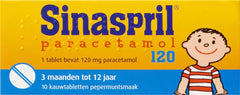 Sinaspril Paracetamol 120mg 10 Tabletten