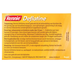 Rennie Deflatine 36 Tabletten