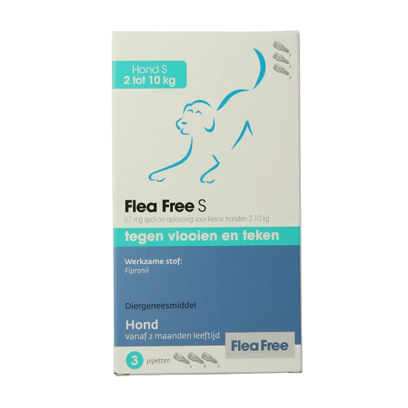 Exil Fipralone spot on hond small 3 Stuks