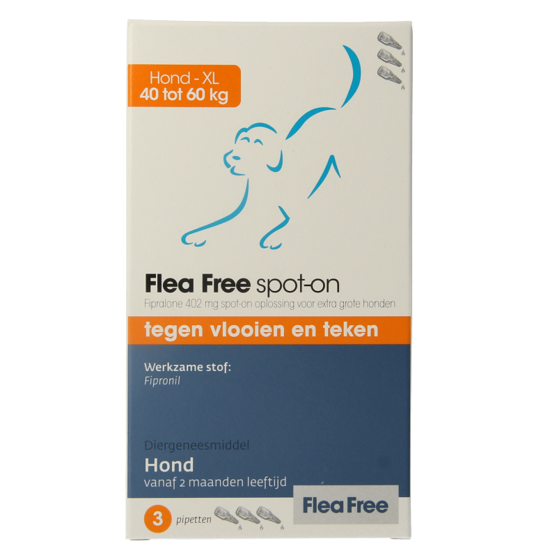 Exil Fipralone spot on hond X large 3 Stuks