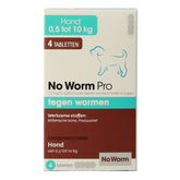 Exil No worm pro hond S 4 Tabletten