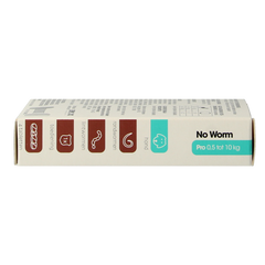 Exil No worm pro hond S 4 Tabletten