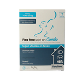 Flea Free Ectoline duo hond 10-20kg pipet 2 Stuks