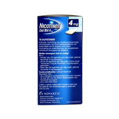 Nicotinell Kauwgom cool mint 4mg 96.00 Stuks