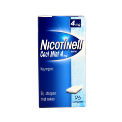 Nicotinell Kauwgom cool mint 4mg 96.00 Stuks