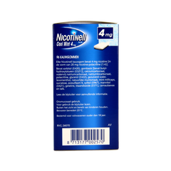 Nicotinell Kauwgom cool mint 4mg 96.00 Stuks