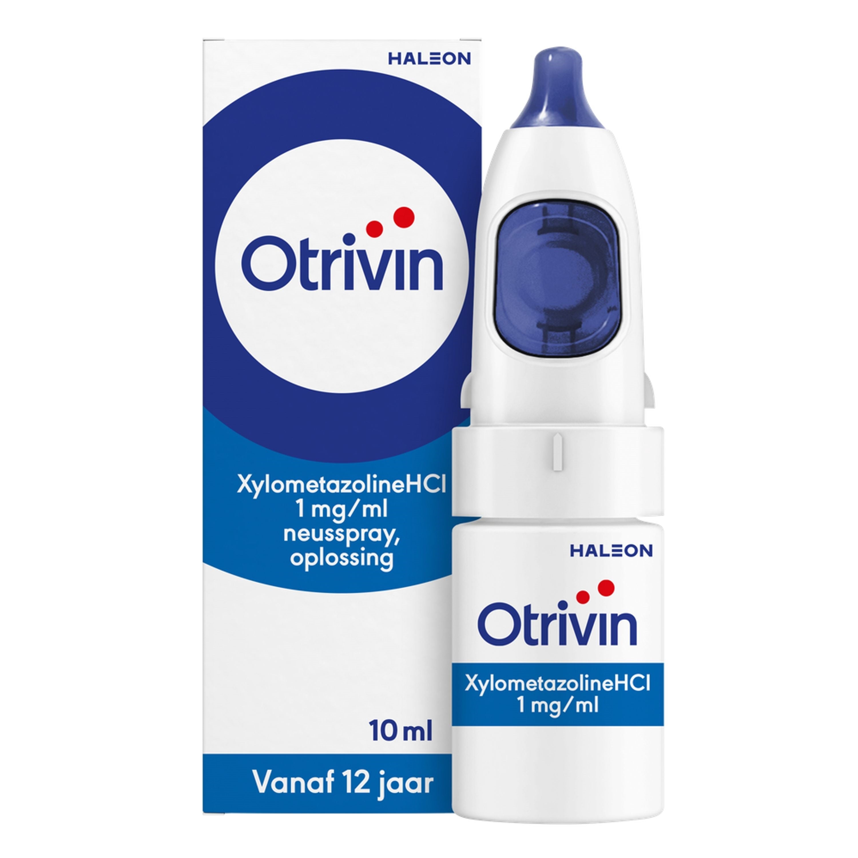 Otrivin Spray 1 mg verzachtend 12+ jaar 10.00 Milliliter