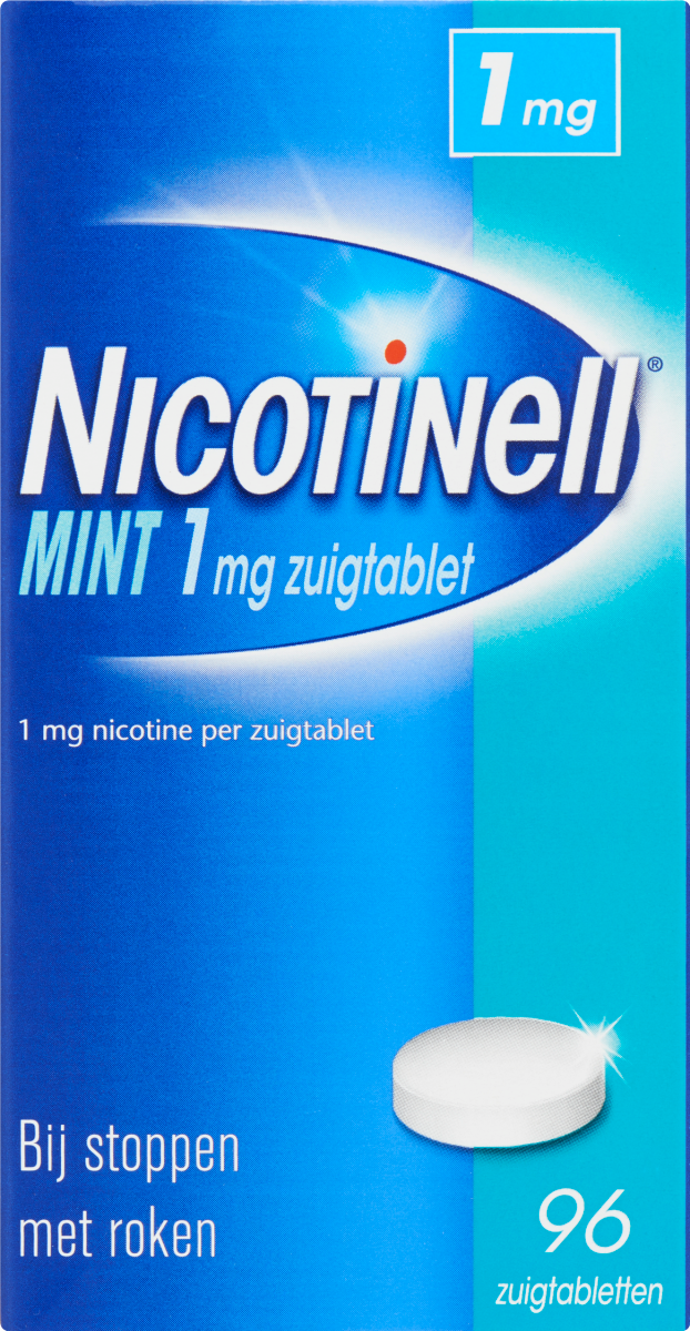 Nicotinell Mint 1mg 96 Zuigtabletten