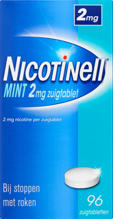Nicotinell Mint 2mg 96 Zuigtabletten