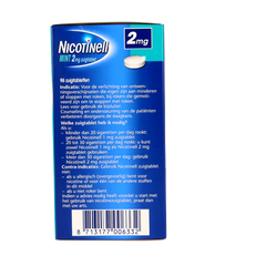 Nicotinell Mint 2mg 96 Zuigtabletten