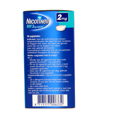 Nicotinell Mint 2mg 96.00 Zuigtabletten